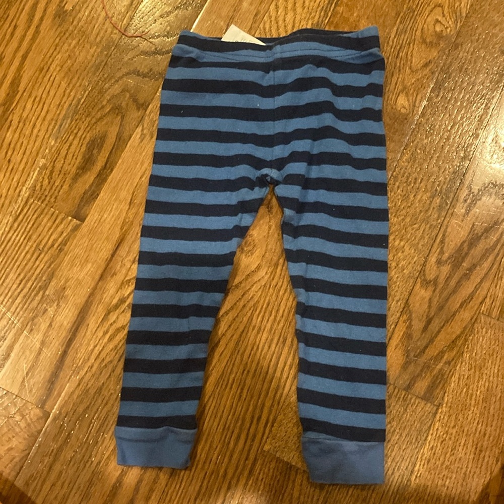 Striped pajama pants